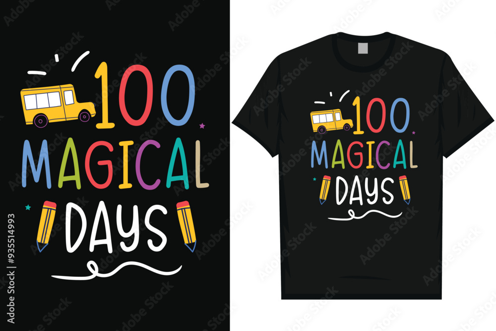 100 days elementary school teachings typography tshirt design 100 days elementary school teachings typography tshirt design