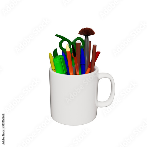 School Elements 3D 