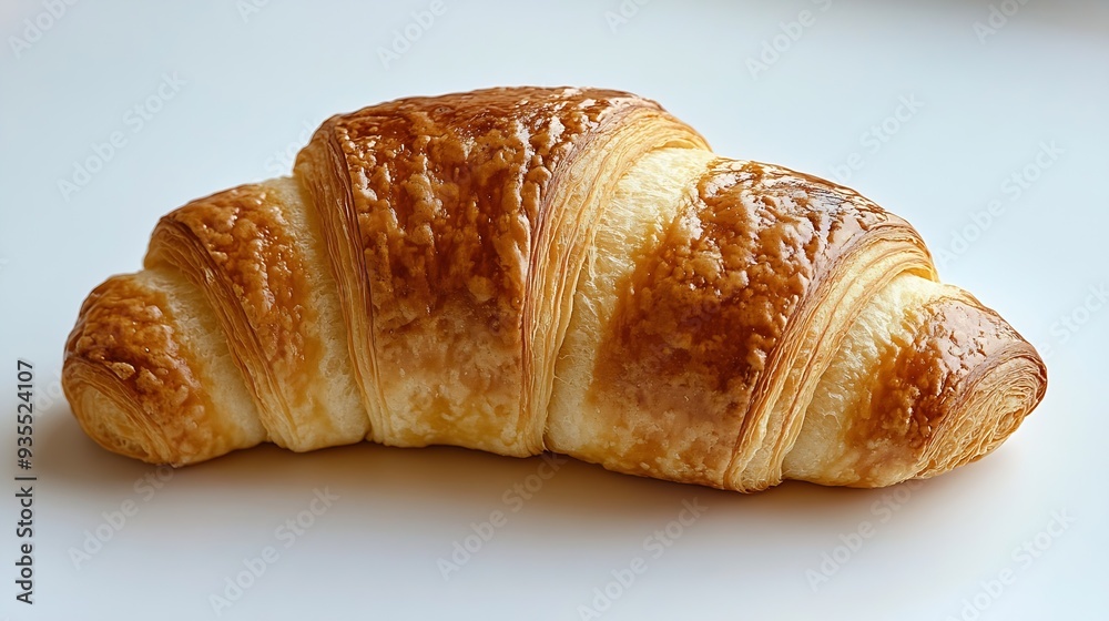 Croissant bread closeup isolated isolated on white background display whole and side view frontal full view lifestyle studio shoot closeup view : Generative AI Croissant bread closeup isolated isolated on white background display whole and side view frontal full view lifestyle studio shoot closeup view : Generative AI