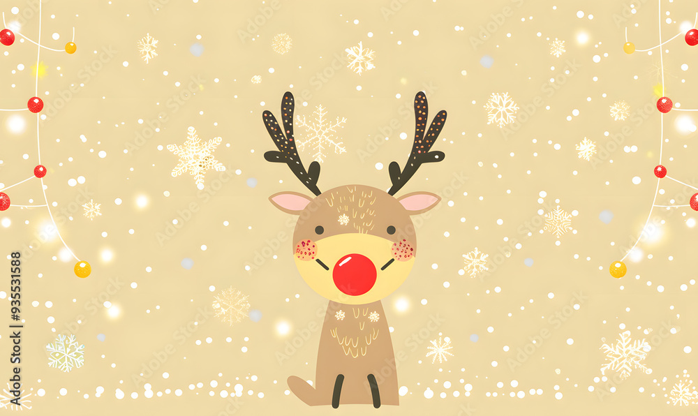 New Year's and Christmas festival cards in a 2D doodle illustrator style on pastel color backgrounds for graphic advertising. New Year's and Christmas festival cards in a 2D doodle illustrator style on pastel color backgrounds for graphic advertising.