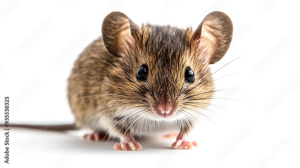 Cute Wood mouse Apodemus sylvaticus isolated on white background This cute looking mouse is found across most of Europe and is a very common and widespread species : Generative AI Cute Wood mouse Apodemus sylvaticus isolated on white background This cute looking mouse is found across most of Europe and is a very common and widespread species : Generative AI