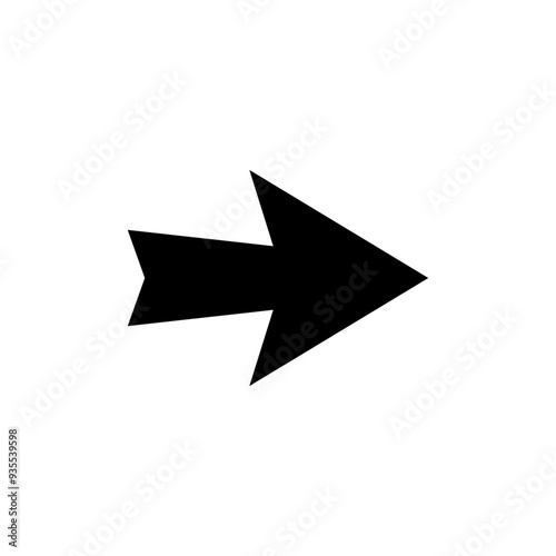 Arrow vector icon. Vector EPS10