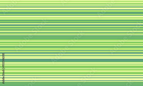 Geometric stripes seamless vector pattern with horizontal lines in varied colours, creating an abstract background. Ideal for textile design, wallpaper, or graphic prints.