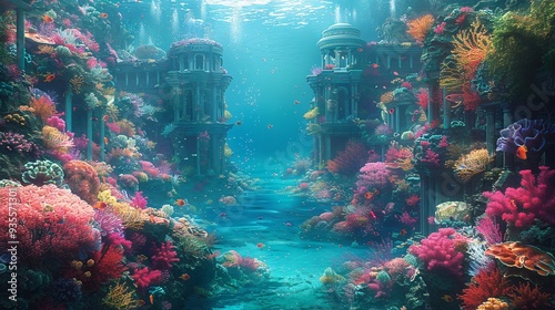 Dive into the Wondrous World of Colorful Coral Reefs in the Underwater Kingdom