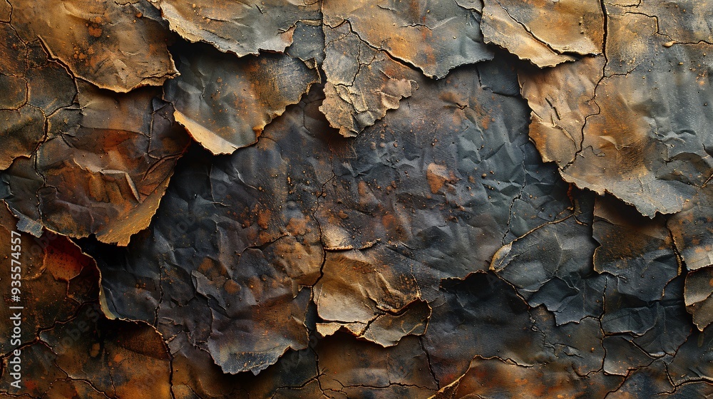 Edgy Grunge Textured Background with Worn Paper Elements for Design Projects Edgy Grunge Textured Background with Worn Paper Elements for Design Projects