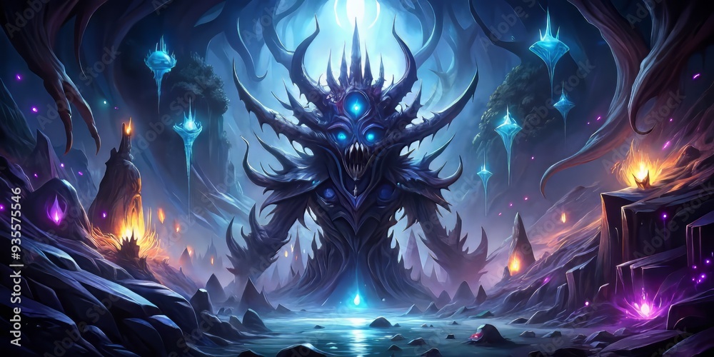 Luminous abyssal darkness Luminous abyssal darkness