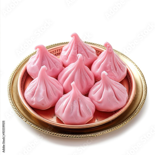 Indian sweets called modak basically made in lord ganesha festival photo