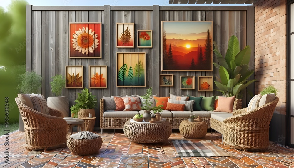 Obraz premium modern living room