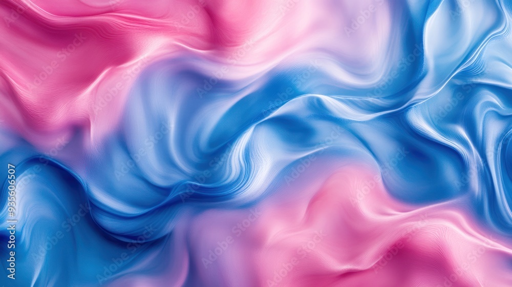 Obraz premium Abstract Swirling Colors