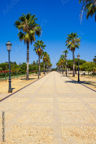 Monument to Discoverers (Monumento a los Descubridores), Palos de la Frontera, Province of Huelva, Andalusia, Spain photo