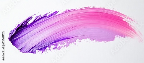 Abstract Purple and Pink Brushstroke