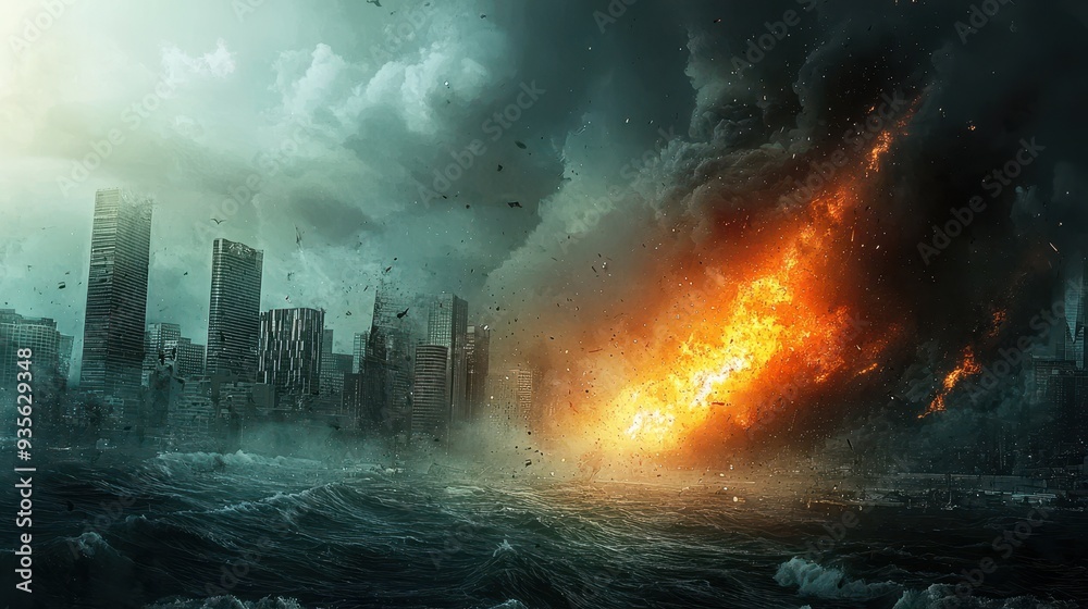 Obraz premium Natural Disaster