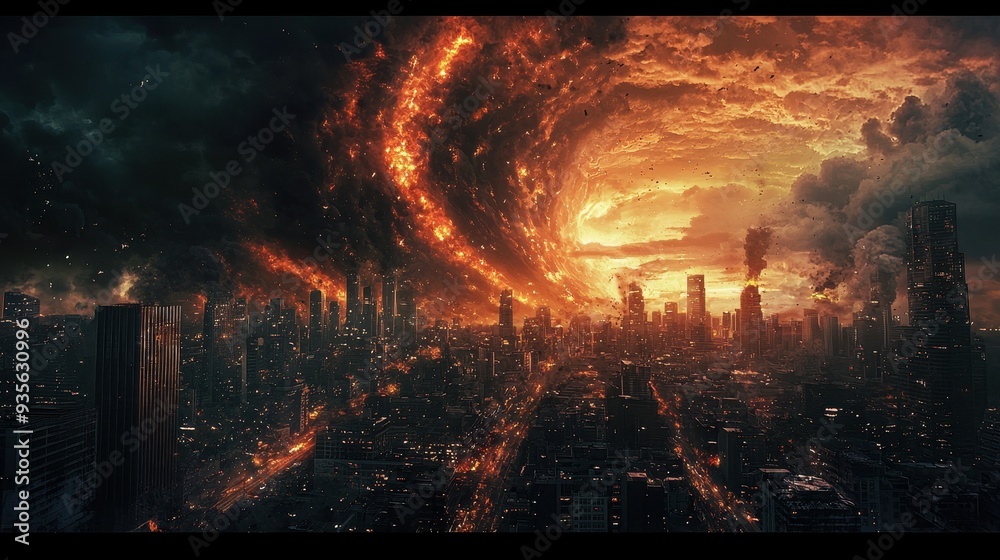 Fototapeta premium Natural Disaster