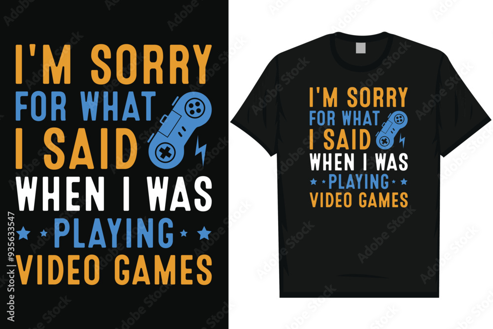 Best gaming game lovers typography graphics tshirt design Best gaming game lovers typography graphics tshirt design