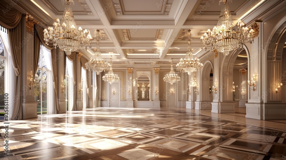 Fototapeta premium Grand Ballroom Interior Design