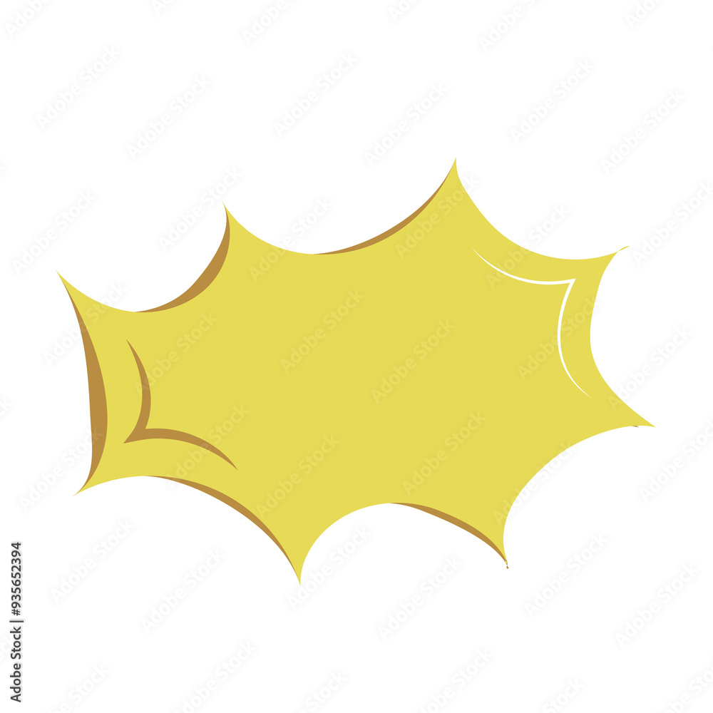 Png yellow pow sticker, transparent background Png yellow pow sticker, transparent background
