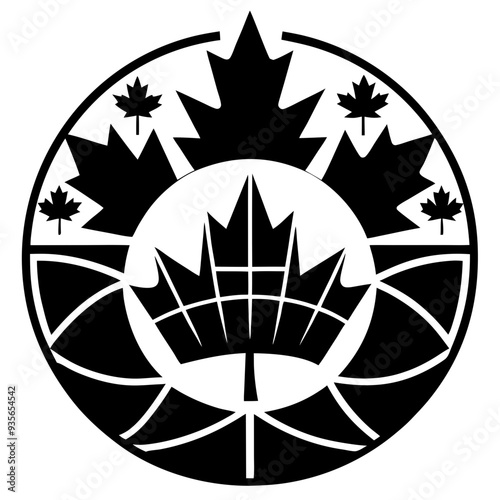 A design celebrating Canadian multiculturalism vector illustration