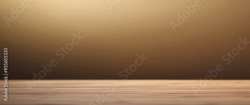 Wallpaper Mural Wooden Tabletop Against a Blurred Brown Background Torontodigital.ca