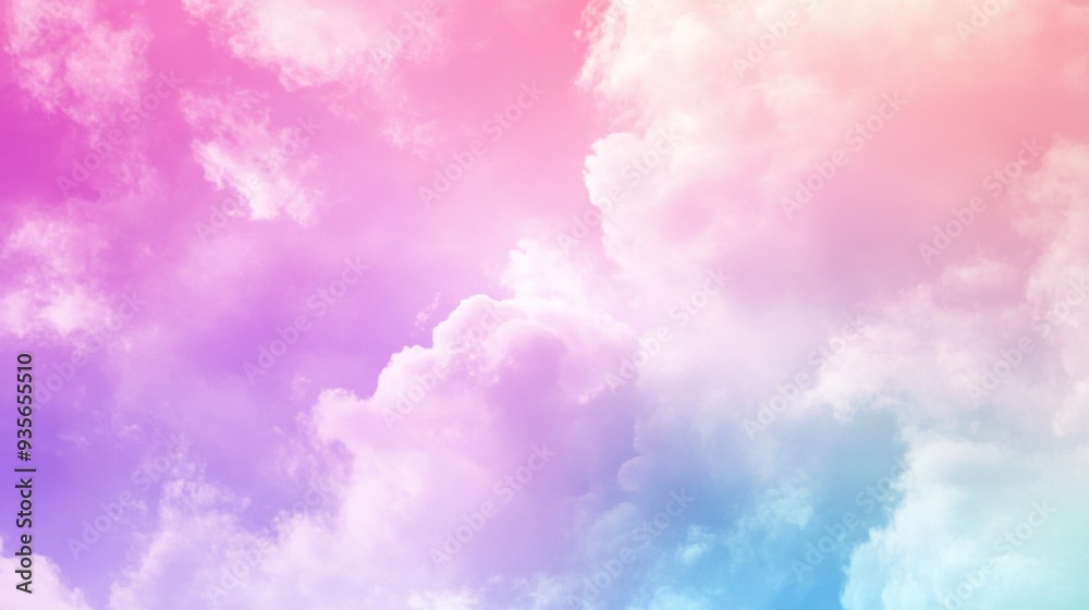 Dreamy Pastel Clouds