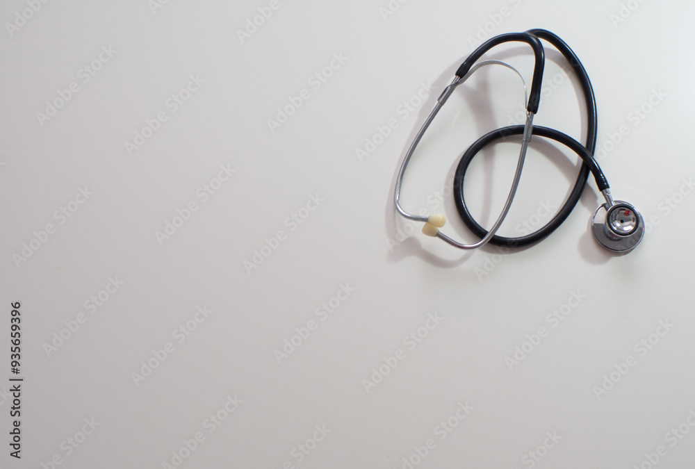 stethoscope on a white table stethoscope on a white table