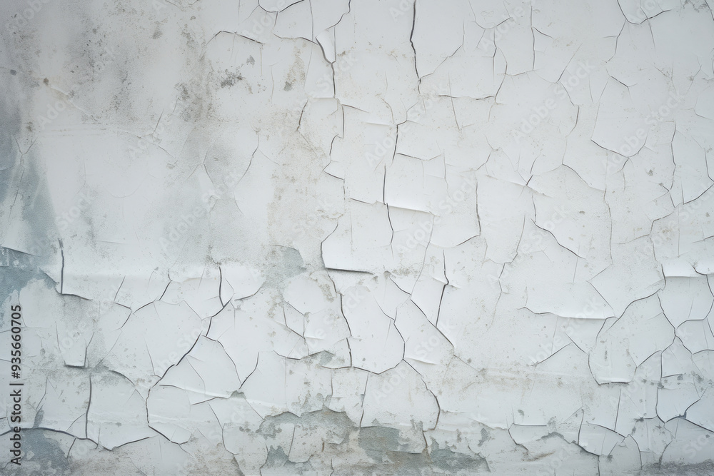 Fototapeta premium Processed collage of cracked stucco surface texture. Background for banner, backdrop or texture