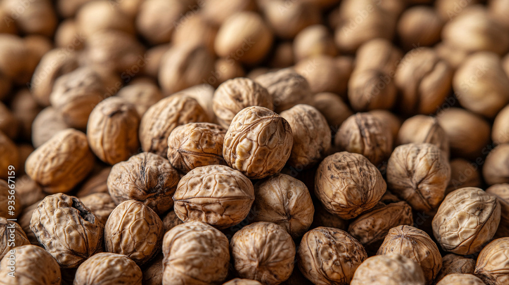 walnuts revealing their textured surface, symbolizing complexity and hidden potential within walnuts revealing their textured surface, symbolizing complexity and hidden potential within