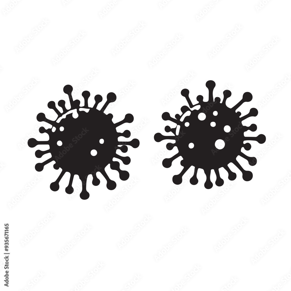 illustration of a virus illustration of a virus
