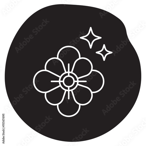 Luxurious Scents Icon Design. Represents Luxury Fragrances, High-End Perfumes, Aromatic Scents, Premium Smell. Vector icon.