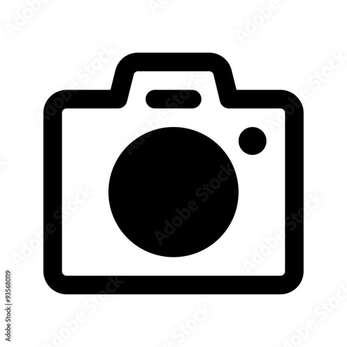 camera glyph icon