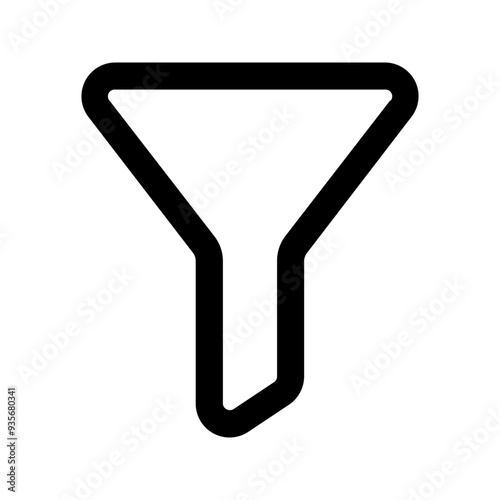 filter glyph icon
