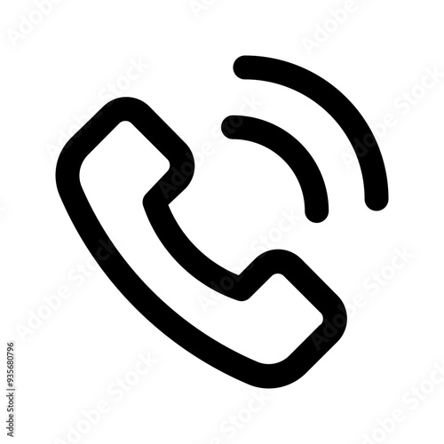 phone call glyph icon