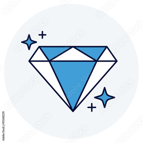 Enhanced Appearance Icon Design. Represents Better Looks, Aesthetic Enhancement, Improved Appearance, Visual Appeal. Vector icon.