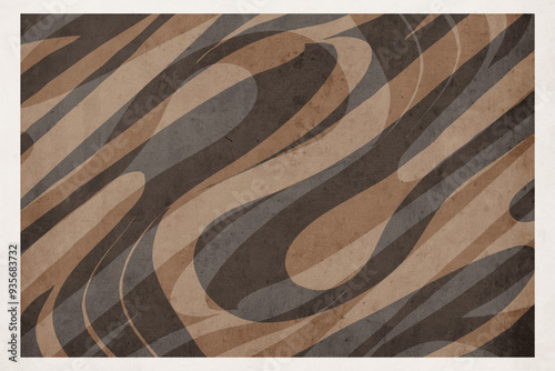Abstract background in vintage style. Stylized old with grain. For use in graphics, for printing on wall decorations.