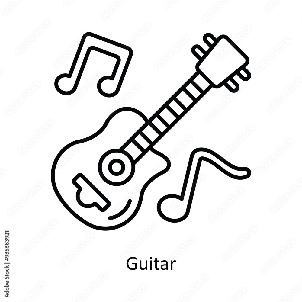 Banjo vector outline icon design illustration ,music equipment symbol on white background ,EPS 10 file Banjo vector outline icon design illustration ,music equipment symbol on white background ,EPS 10 file