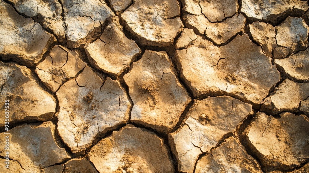 A Dry and Cracked Soil Texture Background Ideal for Nature and Various Environmental Themes A Dry and Cracked Soil Texture Background Ideal for Nature and Various Environmental Themes