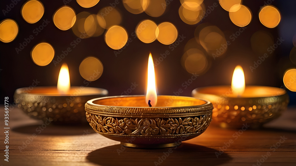 Diwali lamp element. Diwali Celebration Lighting a Sparkler Alongside Traditional Diya Oil Lamp. Diwali lamp element. Diwali Celebration Lighting a Sparkler Alongside Traditional Diya Oil Lamp.