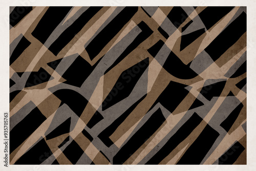 Abstract background in vintage style. Stylized old with grain. For use in graphics, for printing on wall decorations.