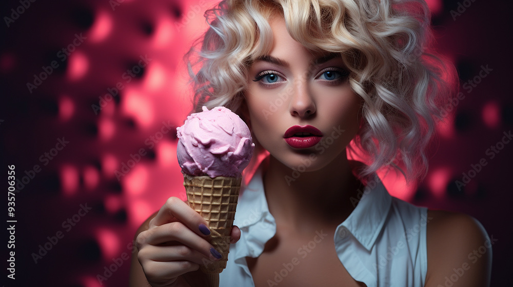 Raspberry ice cream big Chic Modernist Raspberry ice cream big Chic Modernist
