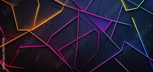 background with beautiful pink and orange neon colors