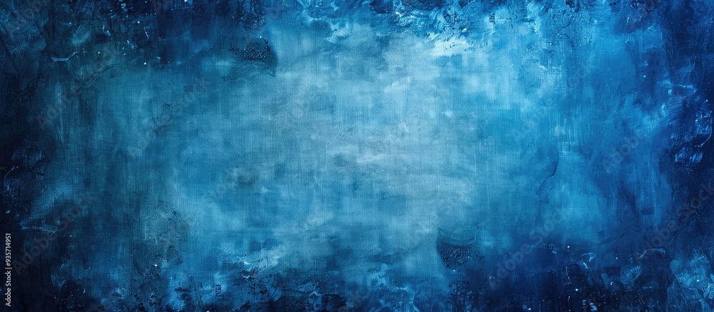 Blue ink in a square shaped textured background resembling a stamp or frame with copy space Blue ink in a square shaped textured background resembling a stamp or frame with copy space