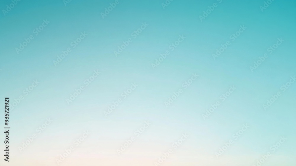 A serene, gradient sky featuring a transition from light blue to teal, creating a calming and tranquil atmosphere. A serene, gradient sky featuring a transition from light blue to teal, creating a calming and tranquil atmosphere.