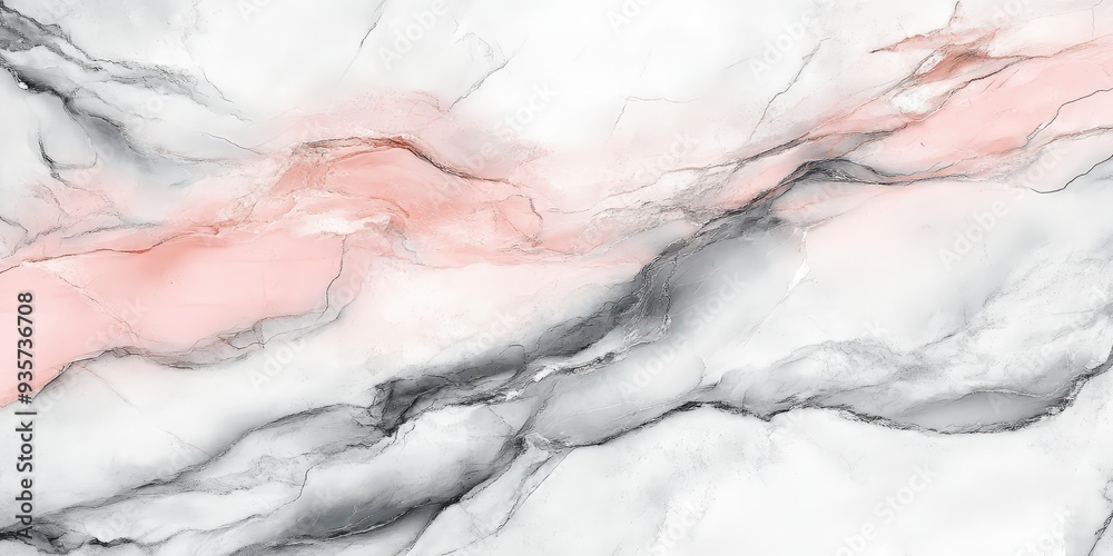 Abstract Marble Texture with Pink and Gray Swirls Abstract Marble Texture with Pink and Gray Swirls