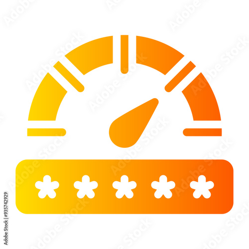 strenght gradient icon