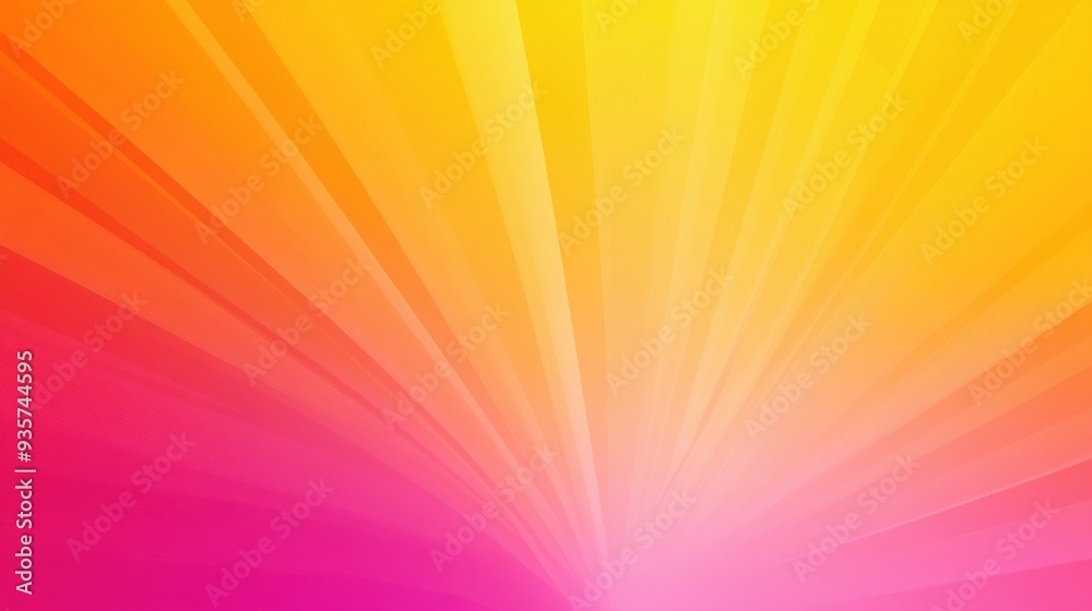 Fototapeta premium Vibrant Abstract Sunrise