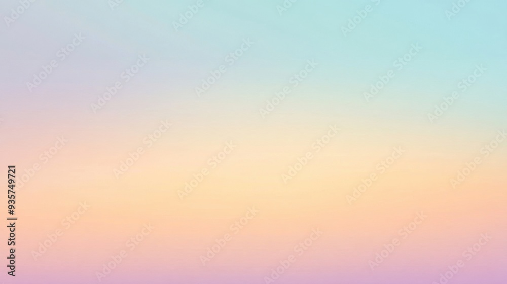 Naklejka premium Pastel Gradient Background