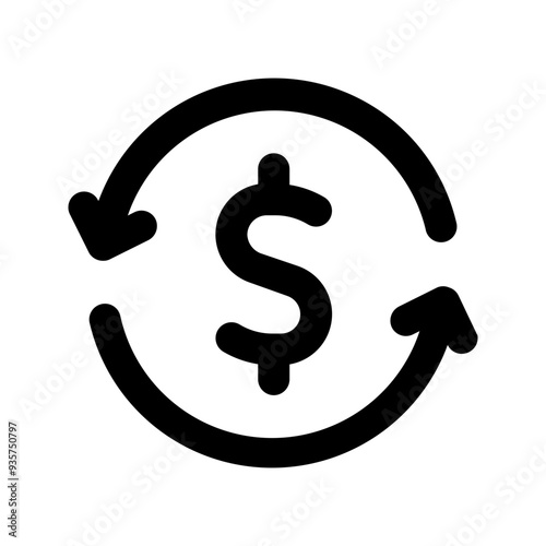 exchange glyph icon