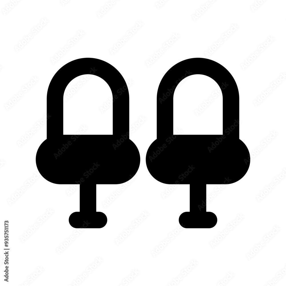waiting room glyph icon waiting room glyph icon