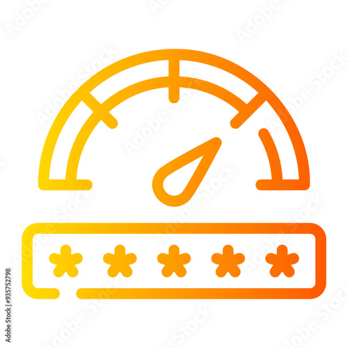 strenght gradient icon