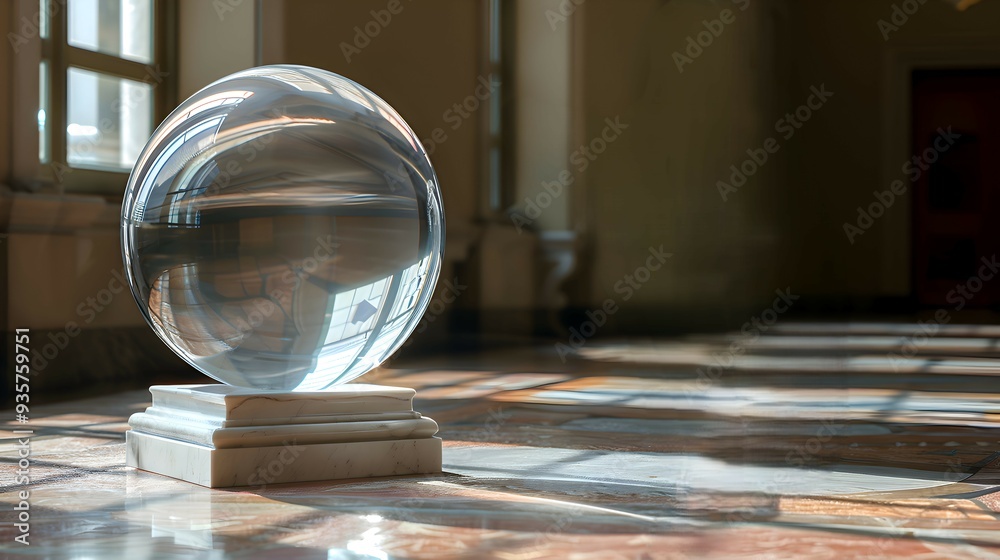 A high-definition capture of a marble statue's hand holding a glossy 3D orb, with dramatic lighting creating deep shadows A high-definition capture of a marble statue's hand holding a glossy 3D orb, with dramatic lighting creating deep shadows