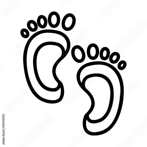 baby footprints